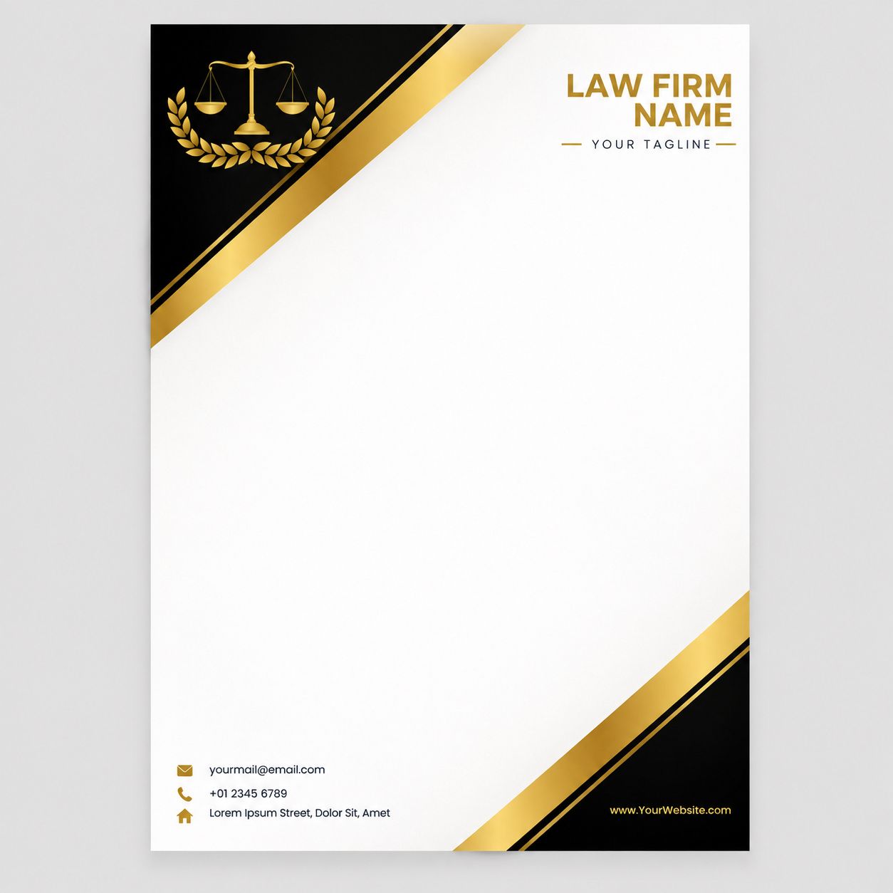 Papier à en-tête avocat